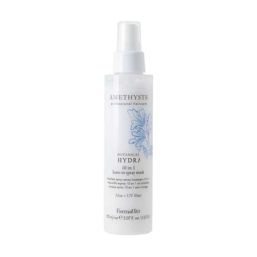 Багатофункціональна спрей-маска для волосся FarmaVita Amethyste Botanical Hydra 10 in 1 Leave-In Spray Mask, 150 мл